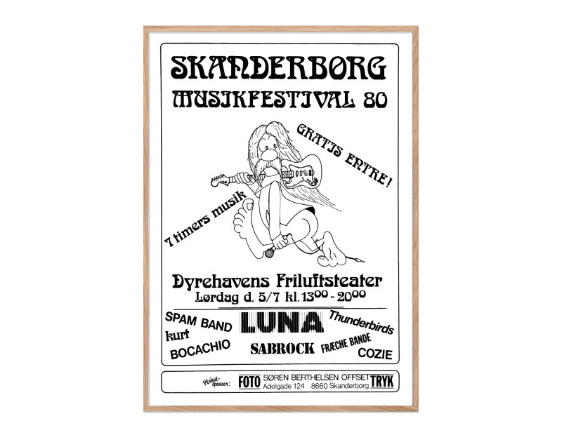 1980 - årsplakat Smukfest