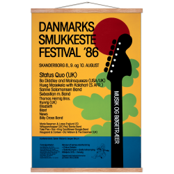 Årsplakat fra Smukfest 1986 - Smukfest - Shop Scandinavia