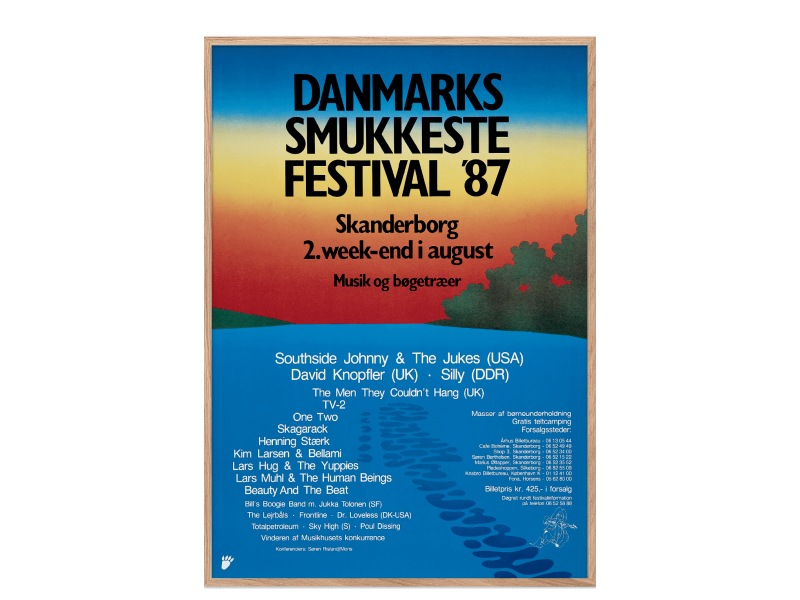 1987 - årsplakat Smukfest