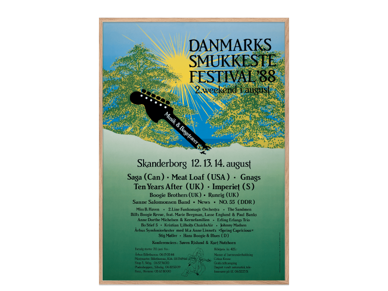 1988 - årsplakat Smukfest