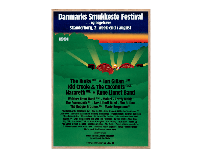 1991 - årsplakat Smukfest