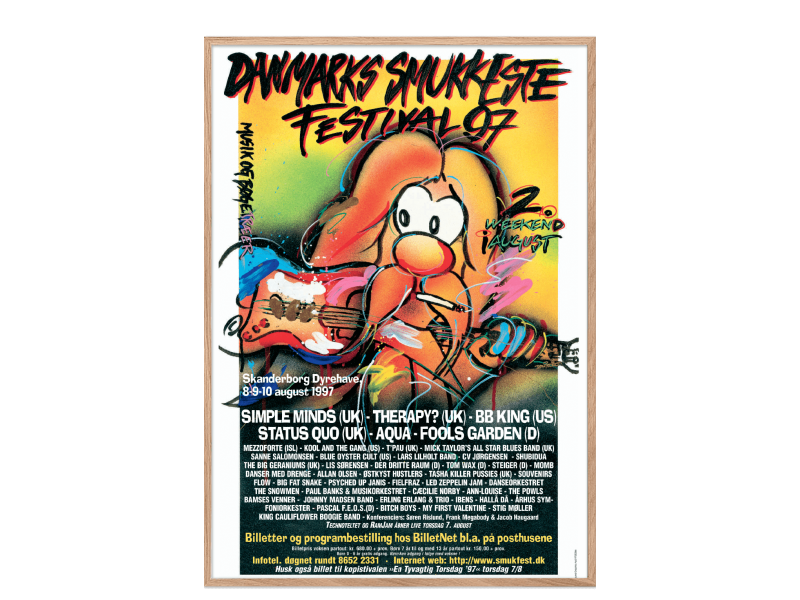 1997 - årsplakat Smukfest