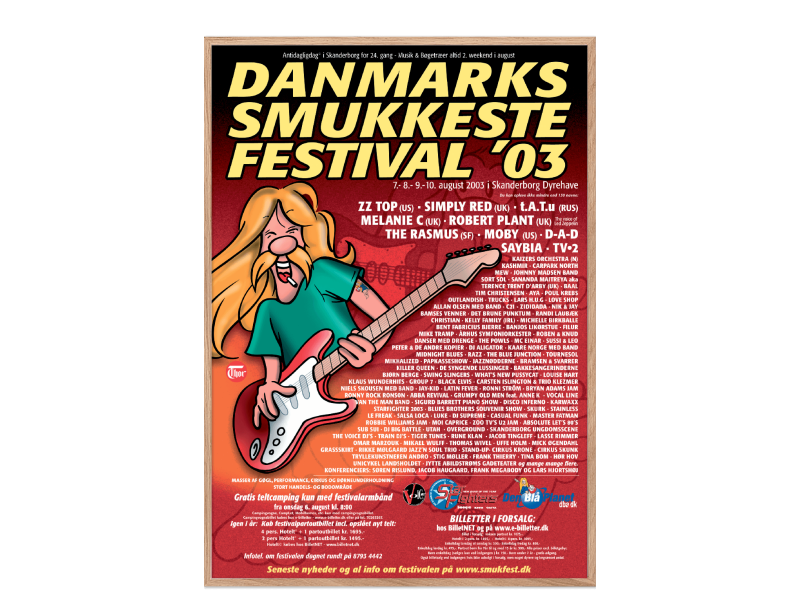 2003 - årsplakat Smukfest