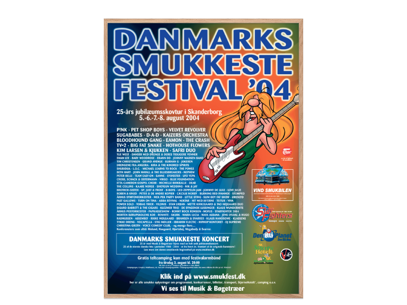 2004 - årsplakat Smukfest