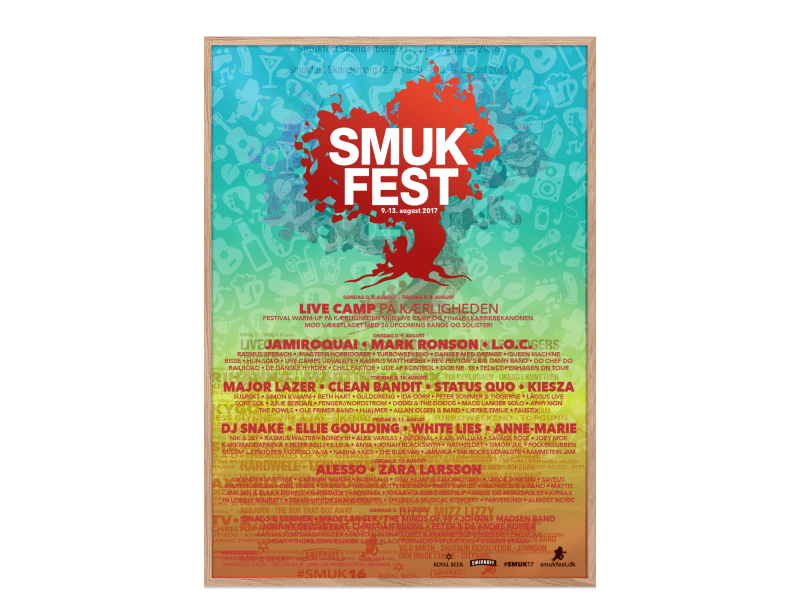 2017 - årsplakat Smukfest